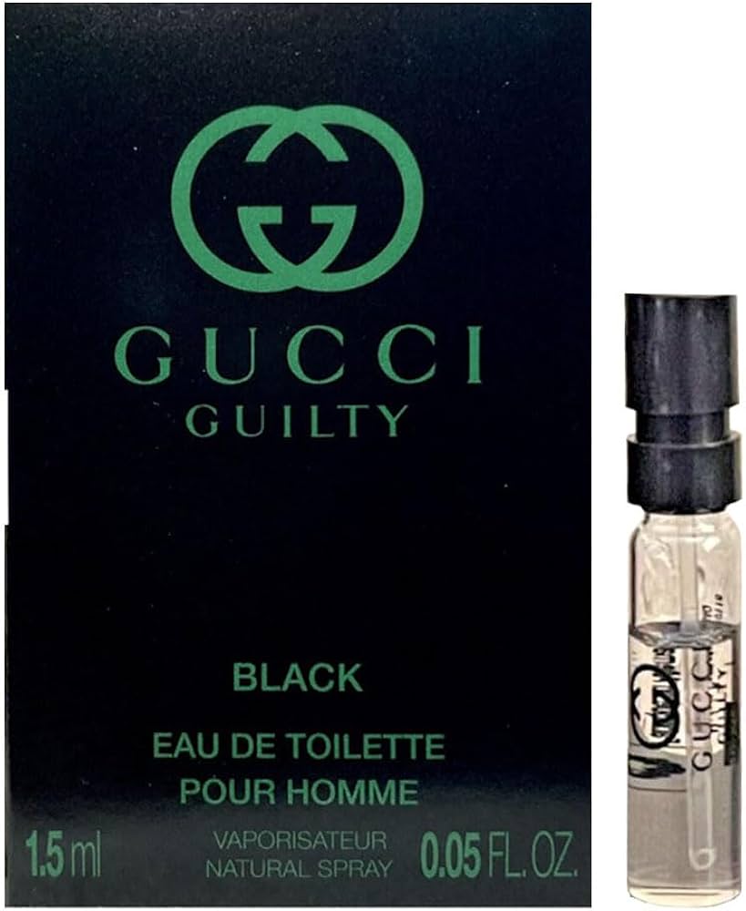 Amazon.com : Gucci Guilty Black Sample Perfume Men EDT Spray Pour